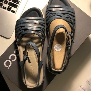 New! Ecco flash lattice sandal